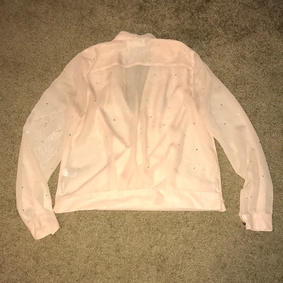 Pink sheer top - Picture 3 of 3